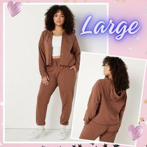 VS PINK Summer Lounge Cotton Zip-up Hoodie